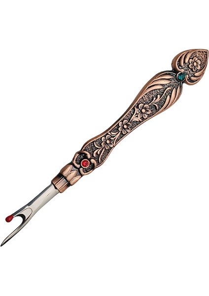 Vintage Iplik Kesici Dikiş Ripper Unters Çapraz Dikiş Dikiş Kolu Iğne Işi Iplik Sökücü Gül Altın (Yurt Dışından)