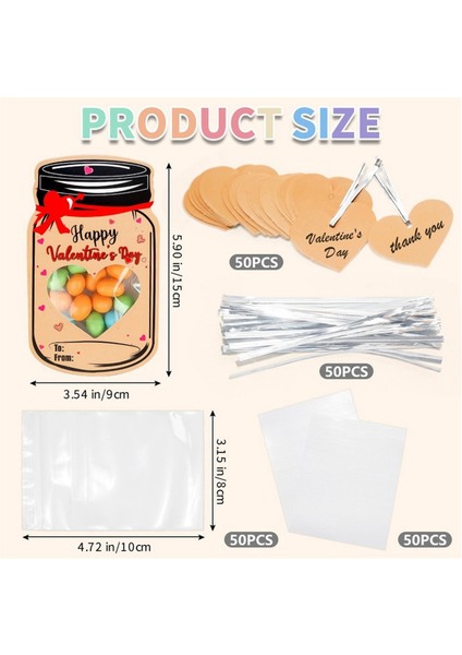 50PCS Sevgililer Günü Çocuklar Için Hediye Kartları Sevgililer Sınıf Değişimi Eğlence Paketi Sevgililer Günü Tebrik Kartı Seti (Yurt Dışından) indirimleri