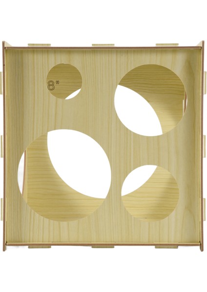 9 Delik Katlanabilir Balon Sörfü Kutusu Ölçüm Aracı Doğum Günü Düğün Partisi Için Kararlı 2-10 Inç (Yurt Dışından)