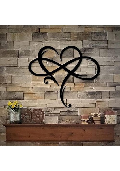 Kalp Duvar Dekoru, Eşsiz Kalp Metal Sanat Duvar Dekoru Aşk Tabelası Çelik Duvar Plakası Yatak Odası Süsleri Ev Düğün Dekor (Yurt Dışından) fiyatları
