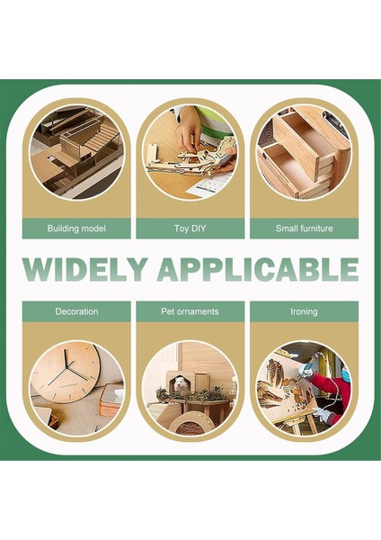 Basswood Board, Basswood Sac Kontrosu Lazer Kesme Için Yumuşak Zanaat Ahşap Tahtası, Dıy Binası Modeli 30X30X0.3CM (Yurt Dışından) modelleri
