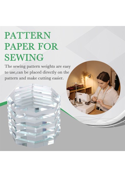 5pcs Cam Desen Ağırlıkları Dikiş, Kumaş Dikiş Ağırlığı Bez Giydirme Desen Yapımı ve Numune Kesme Ağırlıkları (Yurt Dışından) indirimleri