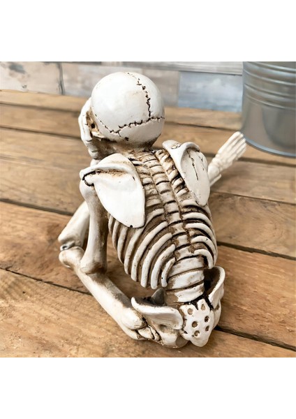 3pcs Cadılar Bayramı Hayalet Kafatası Reçine Dekorasyon Ürpertici Pervane Cadılar Bayramı Dekorasyon Kapalı Açık Korku Evi Destek (Yurt Dışından) indirimleri