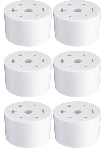 6 Pcs Mezarlığı Mezar Vazo Ekler Plastik Mezarlık Çiçekleri 7 Delik Silindirik Yeniden Kullanılabilir Mezarlık (Yurt Dışından)