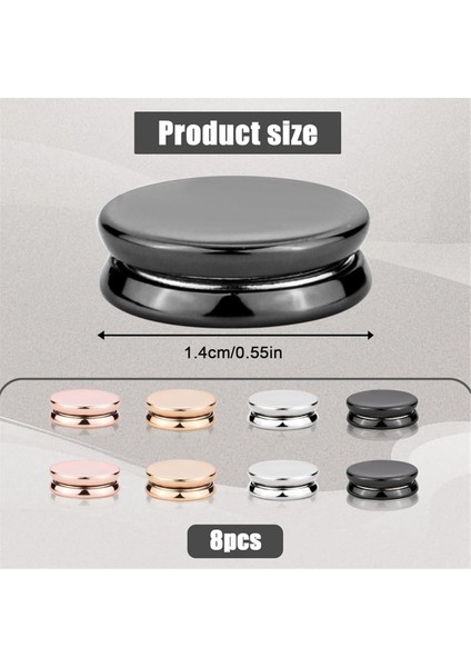 8pcs Hicab Manyetik Pimleri, Çok Amaçlı Renkli Manyetik Eşarp Toka Pinless Brooch Hicab Pimleri Kadınlar Için (Yurt Dışından) fırsatları