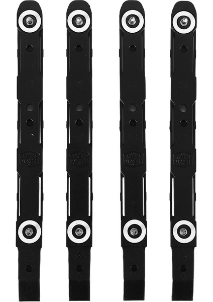 Soğutucu Master 4 Paket Şasi Sabit Sürücü Montaj Rayları Şasi Sabit Sürücü Rayları Soğutucu Master 3.5inch HDD Braket, Siyah (Yurt Dışından)