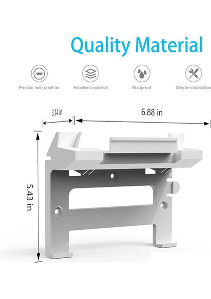 Starlink Gen 3/v3 Yönlendirici Montaj ve Güç Kaynağı Braketleri Tutucu Internet Kiti Uydu, Istikrar Duvar Tutucu (Yurt Dışından) indirimleri
