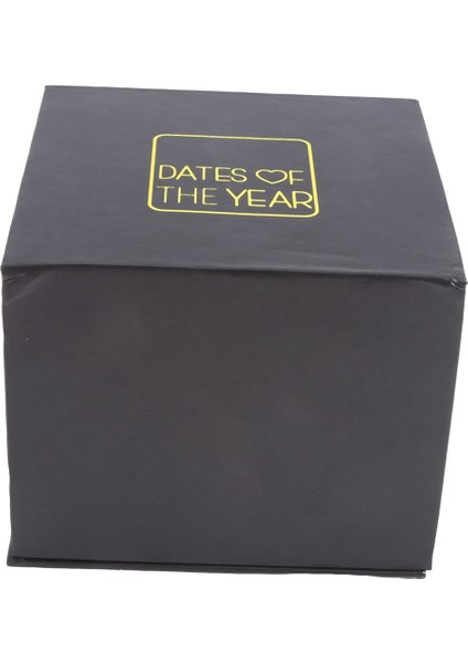 Bir Yıllık Tarihler: Sürpriz Baskı - Çiftler Noel Için Hediye. Mühürlü Tarih Fikirleri Olan Bir Tarih Gece Kutusu, Mükemmel Kağıt (Yurt Dışından) fiyatları