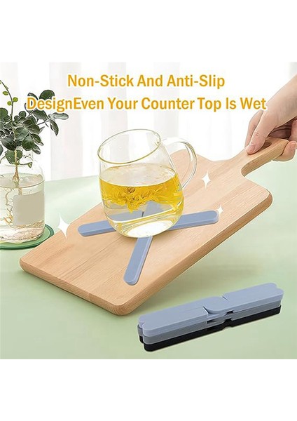 6 Paket Silikon Potholder Mats Ana Sayfa x Şekil Isı Dayanıklı Masalar Paspaslar Katlanabilir Silikon Tripod Paspasları Sıcak Bulaklar Için (Yurt Dışından) fırsatları