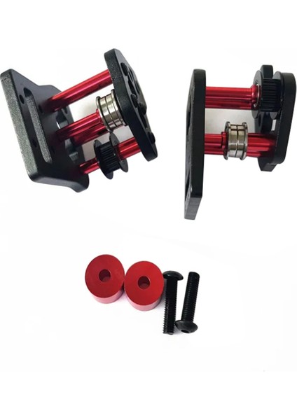 2pcs/set x Ekseni Voron Için Tüm Metal Avara Dişli Koltuğu/tutucu 2.4 R2/trident - 3D Yazıcı Parçaları (Yurt Dışından)