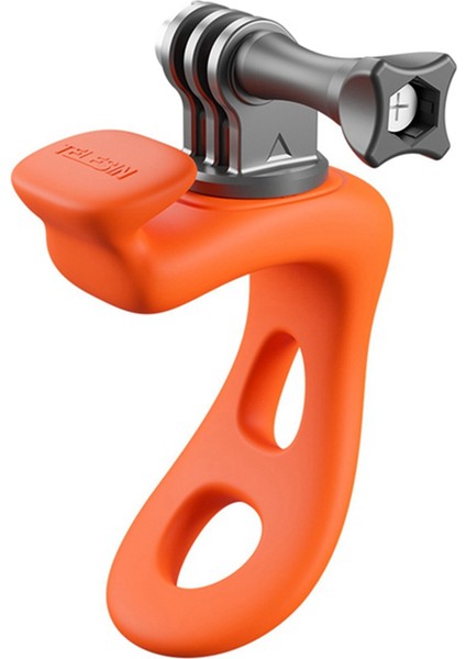 Gopro Için Telesin Çok Fonksiyonlu Elastik Kayış Hareketi Sabitleme Braketi Çok Fonksiyonlu Silikon Elastik Mini Q Braketi, Portakal (Yurt Dışından) indirimleri