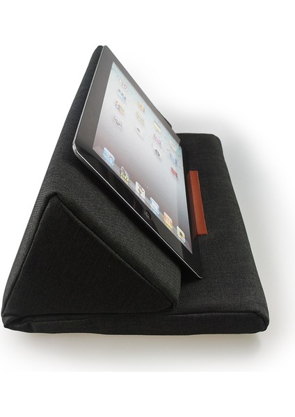 Çok Fonksiyonlu Dizüstü Bilgisayar Yastık Tutucu Renkli Tur Masa Tablet Standı Yastık Polyester Pamuk Pc iPad Için Braket Yastık Okuma (Siyah) (Yurt Dışından) fırsatları