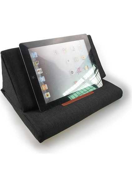 Çok Fonksiyonlu Dizüstü Bilgisayar Yastık Tutucu Renkli Tur Masa Tablet Standı Yastık Polyester Pamuk Pc iPad Için Braket Yastık Okuma (Siyah) (Yurt Dışından) indirimleri