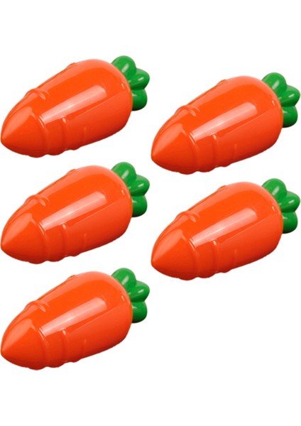 5 Adet Şeffaf Paskalya Plastik Havuç Şeker Kutusu Yaratıcı Paskalya Hediye Kutusu Dekorasyonları A (Yurt Dışından)