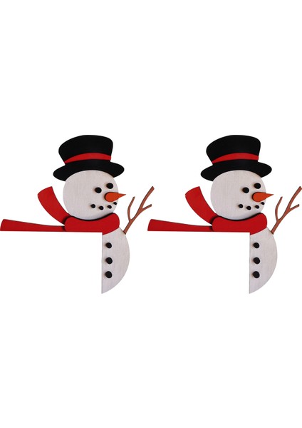 Noel Kapısı Toppers Dekor, Üst Kapı Çerçevesi Köşe Işaret Süslemeleri, Ev Dekoru Eve Dekoru Eve Dekoru E (Yurt Dışından)