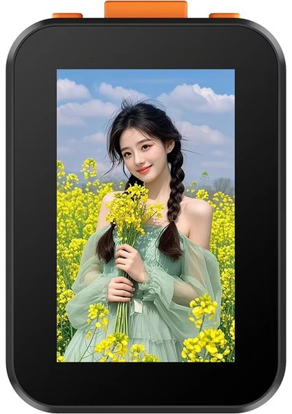 RK-X40H Kablosuz Selfie Monitör Ekran 850MAH Bluetooth Deklanşör Odak Ayarı Telefon Stand Selfie Vlog Siyah (Yurt Dışından)