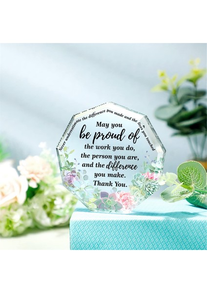 Arkadaş Için Hediye Kadın Için Hediye Kadın Doğum Günü Hediyeleri Arkadaş Için Hediyeler Gidiyor Hediyeler Iş Arkadaşım Için Plak 10X10CM (Yurt Dışından) fırsatları