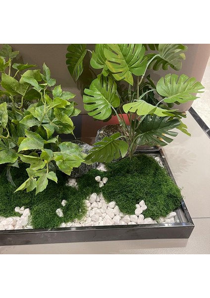 Simüle Yeşil Çim Bahçecilik Bonsai Dekorasyon Düğün Düğün Dekorasyonu Paskalya Yemek Masası (Yurt Dışından) fiyatları