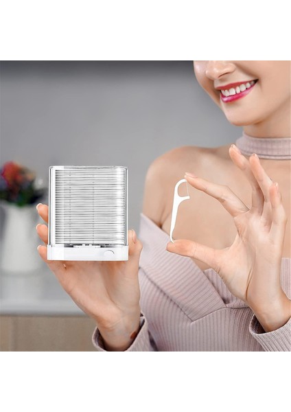 Dental Floss Dispenser 2 KUTU-176 Sayı Süper Finli Kür Kıkavukları Sticks-More Hijyenik Floss Depolama (Yurt Dışından) fırsatları