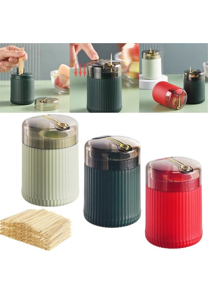 Kürdan Kutusu, Hafif Lüks Stil, Pop-Up Otomatik Kürdan Dağıtıcı, Ev Taşınabilir Kürdan Şişesi Kürdan Kavanoz (Yurt Dışından) fiyatları