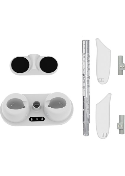 Meta Quest 3 Vr Kulaklık Şarj Standı Şarj Cihazı Istasyonu Meta Quest 3 Rgb Işıklar Depolama Standı (Yurt Dışından) fiyatları