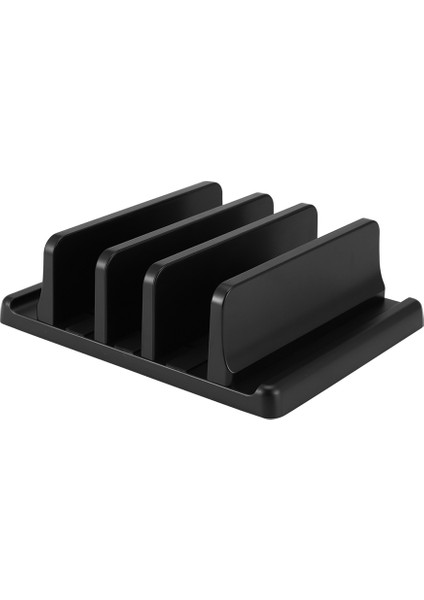 Vaydeer Dizüstü Bilgisayar Stand Dikey Bilgisayar Stand Stand Dikey Masaüstü Stand Uzay Tasarlayan Masaüstü Depolama Rafı Masaüstü Standı (3 Yuva) (Yurt Dışından)