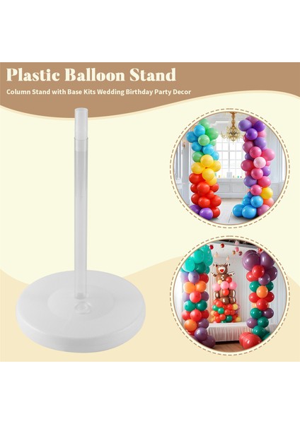 Plastik Balon Kemeri Sütun Stand Base Kitleri Düğün Doğum Günü Partisi Dekoru (Yurt Dışından) fırsatları