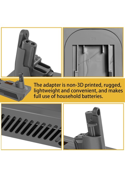 Dywalt 20V Lı-Ion Pil Için DW20V11S Pil Adaptörü Dyson V11 SV15 V11 Serisi Vakum Süpürge ile Pil Çalışması (Yurt Dışından) indirimleri