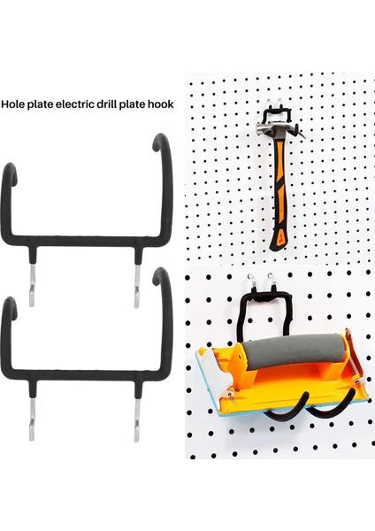 5pcs Pegboard Matkap Tutucu Ağır Hizmet Kancaları, Pegboard Çift Kanca Matkap, Aksesuarlar, Elektrik Aleti Vb. (Yurt Dışından) fiyatları