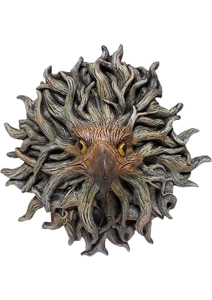 Reçine El Sanatları Kabuğu Kartal Yüz Ağacı Asma Bahçe Kolye Yaratıcıları Açık Bahçe Dekorasyonları (Yurt Dışından) fiyatları