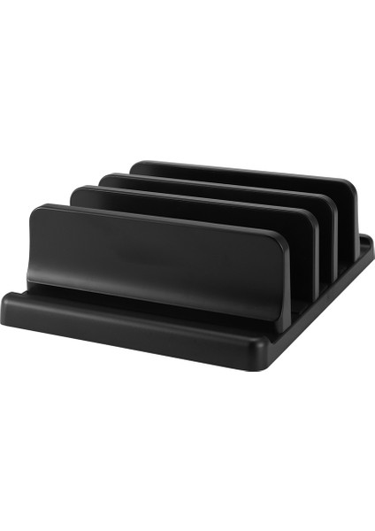 Vaydeer Dizüstü Bilgisayar Stand Dikey Bilgisayar Stand Stand Dikey Masaüstü Stand Uzay Tasarlayan Masaüstü Depolama Rafı Masaüstü Standı (3 Yuva) (Yurt Dışından) fiyatları