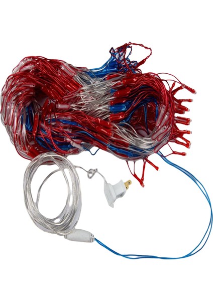 420 LED Işık Ipi ile Amerikan Bayrağı Işığı, 4 Temmuz Dekorasyonlar, Bağımsızlık Günü Ulusal Tatiller Bayrak Net Işık (Yurt Dışından)