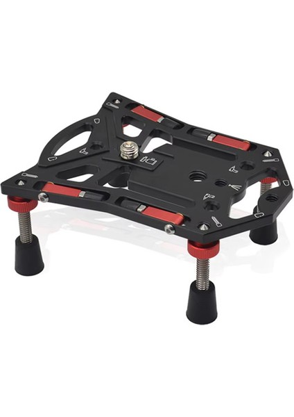 Çok Işlevli Kamera Braketi Hızlı Serbest Bırakma, Gopro Kamera Telefonu Için Kararlı Düz Tripod Taban Dslr Kamera Fotoğrafçılığı (Yurt Dışından) fiyatları