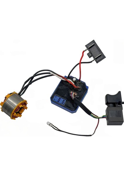 Fırçasız Lityum Matkap Motor 3820 Motor Dayi Için Motor 21V Fırçasız Lityum Iyon Matkap Stator Montaj Denetleyicisi (Yurt Dışından)