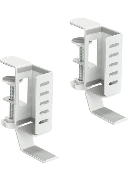 Masa Tarafı Dikey Dizüstü Bilgisayar Standı, Matkap Dizüstü Bilgisayar Masaüstü Montajı Yok, Masa Tarafı Için Asılı Dizüstü Bilgisayar Tutucu, Masa Beyazında Kelepçe (Yurt Dışından)