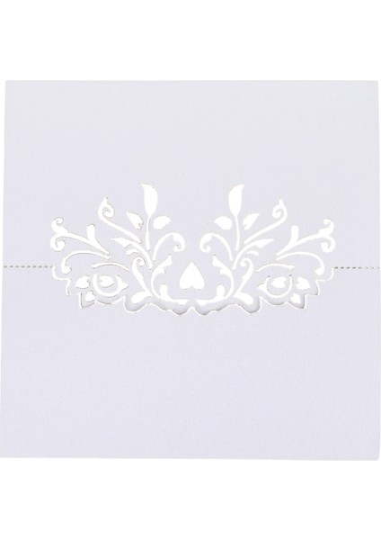 60PCS Dantel Düğün Masa Adı Yer Kartları Kişiselleştirilmiş Resepsiyon Dekorasyonu Beyaz Dantel Desen Kart Stock Düğün Iyilikleri, Parti (Yurt Dışından) fırsatları