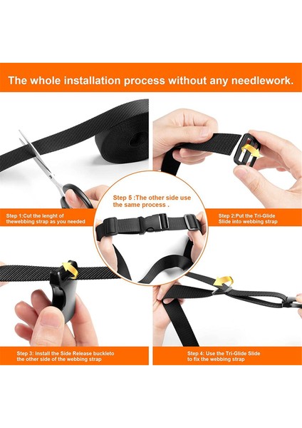 Toka ve Omuz Askısı Seti, Toka Kayışı, Japon Tokası Çift Uçlu Ayarlanabilir Bavul Kayışı (Yurt Dışından) indirimleri