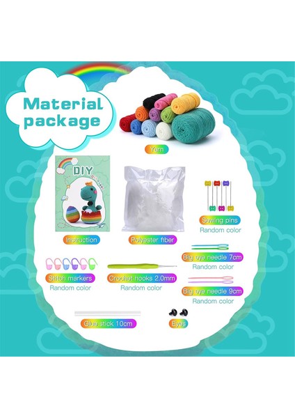 Yeni Başlayanlar Için Tığ Işi Kiti, Yeni Başlayanlar Tığ Işi Dinozor Kiti Anneler Için Aracı ile Anne Diy Zanaat Malzemeleri Için (Yurt Dışından) fiyatları