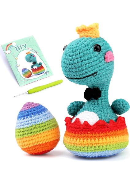 Yeni Başlayanlar Için Tığ Işi Kiti, Yeni Başlayanlar Tığ Işi Dinozor Kiti Anneler Için Aracı ile Anne Diy Zanaat Malzemeleri Için (Yurt Dışından) indirimleri