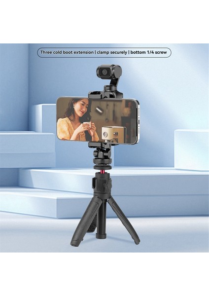 Djı Osmo Cep Için Genişletme Braket Adaptörü 3 Teleprompter Fotoğrafçılık Tripod Tutucu Için 3 Telefon Tutucu Koruyucu Çerçeve (Yurt Dışından) modelleri