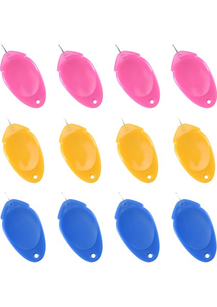 12PCS Threader, El Dikiş/dikiş Makinesi/nakış Için Tapucu, Küçük Göz Iğreni (Yurt Dışından) modelleri