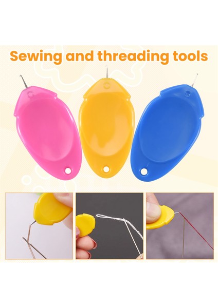 12PCS Threader, El Dikiş/dikiş Makinesi/nakış Için Tapucu, Küçük Göz Iğreni (Yurt Dışından) fırsatları