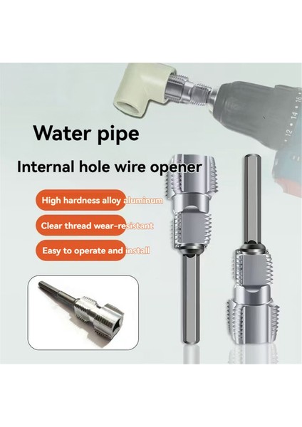 Evrensel Tel Kesim Takımı Su Borusu Iç Delik Tel Kesici Ppr 4 Puan 6 Puan Pvc Plastik Pe Boru Elektrik Matkap (Yurt Dışından) fırsatları