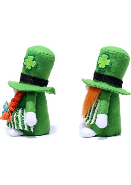 St Patricks Günü Gnomes Dekorasyonları, Şanslı Yeşil Gnomes Ev Için Peluş, St Patricks Günü Dekor Için Bebek Hediyeleri Doldurdu (Yurt Dışından) fiyatları