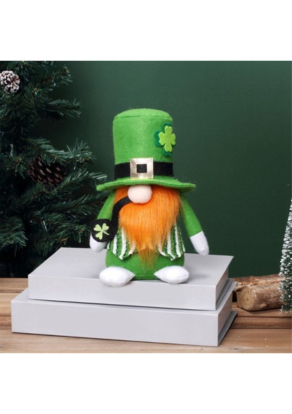 St Patricks Günü Gnomes Dekorasyonları, Şanslı Yeşil Gnomes Ev Için Peluş, St Patricks Günü Dekor Için Bebek Hediyeleri Doldurdu (Yurt Dışından) modelleri