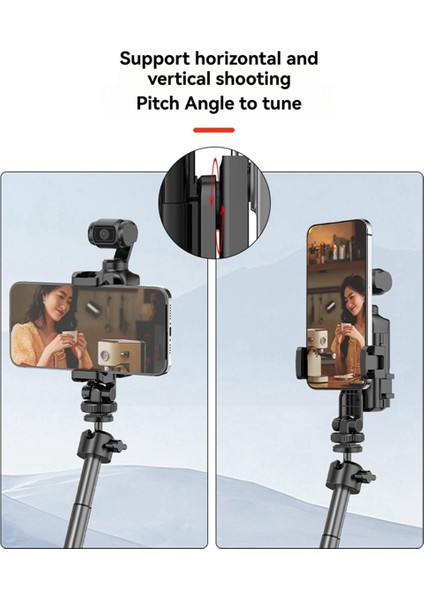 Djı Osmo Cep Için Genişletme Braket Adaptörü 3 Teleprompter Fotoğrafçılık Tripod Tutucu Için 3 Telefon Tutucu Koruyucu Çerçeve (Yurt Dışından) indirimleri