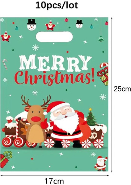 160PCS Noel Şeker Kurabiye Çantası Xmas Noel Baba Çantası Noel Partisi Dekorasyonu Ev Yeni Yıl Ambalaj Çantası (Yurt Dışından) modelleri