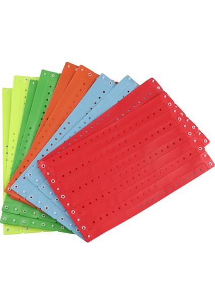 100 Pcs Plastik Bileklikler Renkli Parti Bileklikleri Etkinlik Bileklikleri Konser Karnavalı Temalı Parti 5 Renk (Yurt Dışından) modelleri