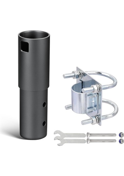 Kutup Montajı, Boru Adaptör Alaşımlı Montaj Kiti Starlink Dikkat Anten Mast Için Uygun U Kelepçesi ile Direk Direk Direk (Yurt Dışından)