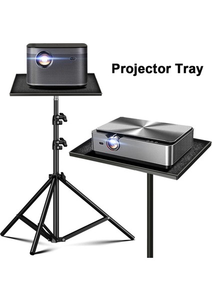 Projektör Tepsi Stand Asansör Teleskopik Çubuk Canlı Yayın Tripod Kamera Projektör Sahibi (Yurt Dışından) modelleri